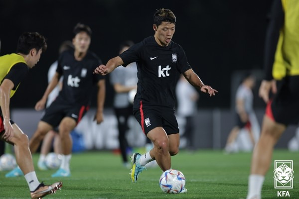 황희찬(한국 축구대표팀). 대한축구협회 제공