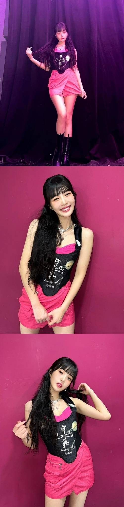 레드벨벳 멤버 조이가 근황 사진을 공개했다. 사진=조이 SNS