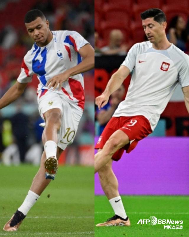 프랑스와 폴란드가 16강전을 앞두고 선발 명단을 발표했다. 사진=DOHA, QATAR ⓒAFPBBNews = News1