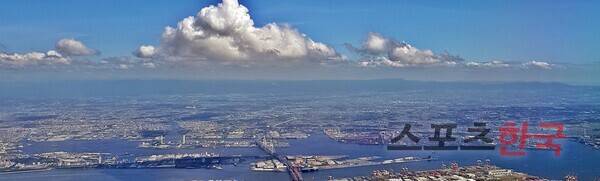 하늘에서 본 인천 지역 항구 전경 ⓒ홍성완 기자