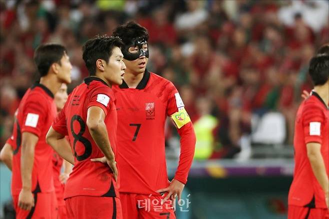 브라질과 16강전을 펼칠 한국 축구대표팀. ⓒ 데일리안 홍금표 기자