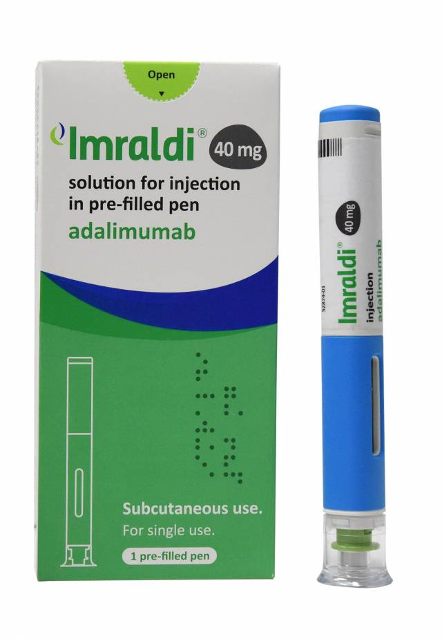 삼성바이오에피스가 유럽에서 판매 중인 휴미라 바이오시밀러 임랄디. 사진제공=삼성바이오에피스