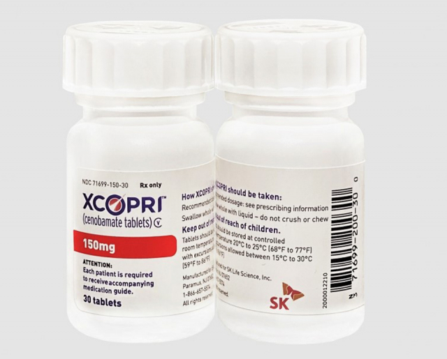 SK바이오팜의 뇌전증 신약 ‘세노바메이트(미국 제품명 엑스코프리)’. 사진 제공=SK바이오팜