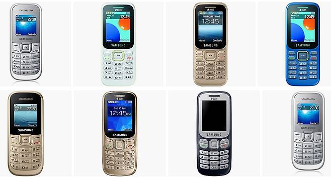 인도 현지에서 판매 중인 삼성전자 피처폰 /인도 아마존 캡처