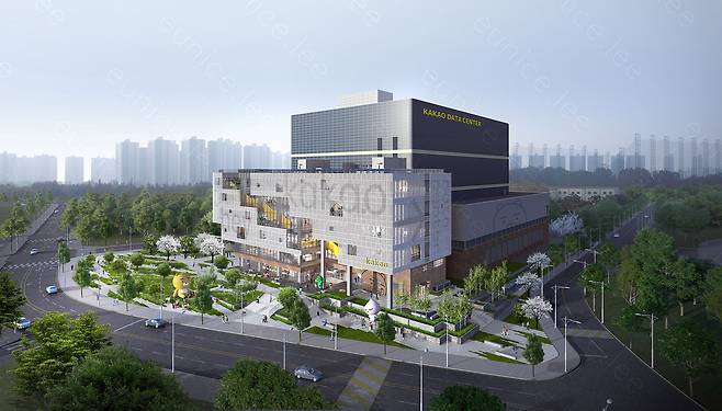 안산 카카오 데이터센터 조감도 (카카오 제공)