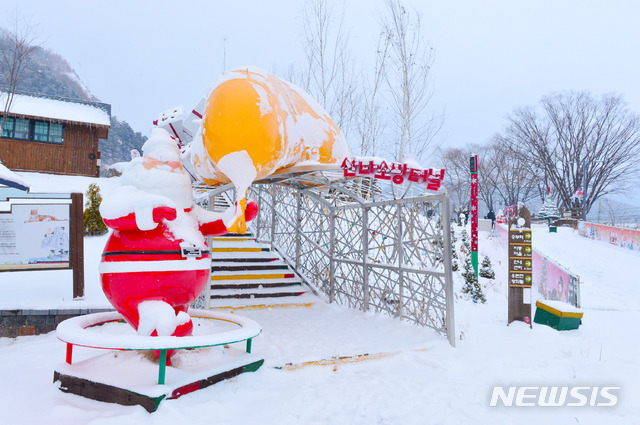 봉화 분천 산타마을 (사진=봉화군 제공)