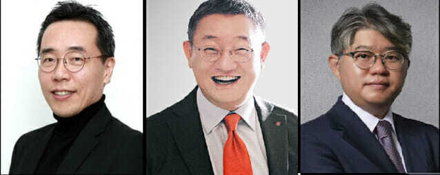 왼쪽부터 황성우 삼성SDS 대표, 현신균 LG CNS 대표, 윤풍영 SK(주) C&C 사장