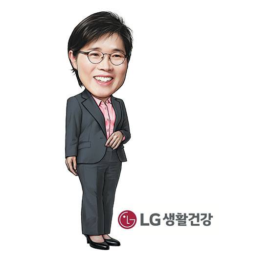 1963년생/ 이화여대 경제학과/ 1986년 LG생활건강 입사(LG그룹 공채)/ 2011년 생활용품 사업부장/ 2015년 럭셔리 화장품 사업부장/ 2018년  리프레시먼트(음료) 사업부장(부사장)/ LG생활건강 사장(현)