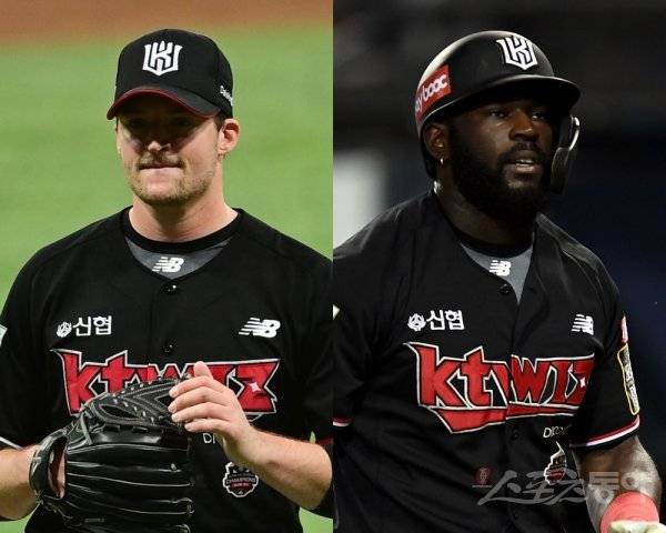 KT 벤자민(왼쪽), 알포드. 스포츠동아DB