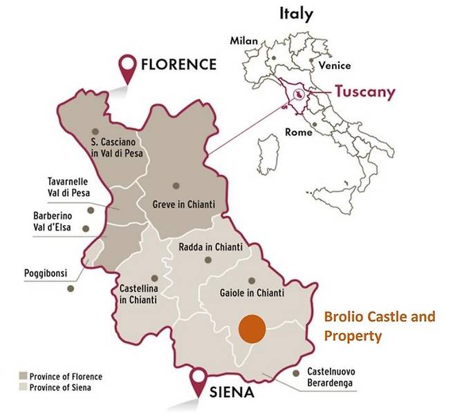 2019년 1월 이전 키안티 클라시코 8개 마을