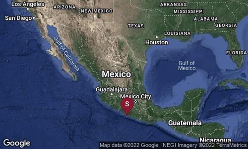멕시코 중부서 규모 6.0 지진 [멕시코 국립지진청 트위터 캡처. 재판매 및 DB 금지]