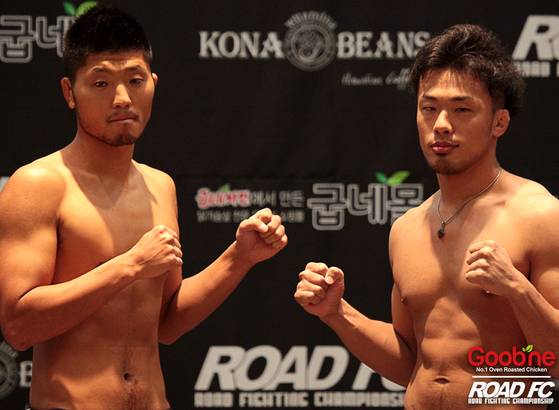 권아솔과 나카무라 코지가 9년 만에 주먹을 맞댄다.(사진=로드FC)