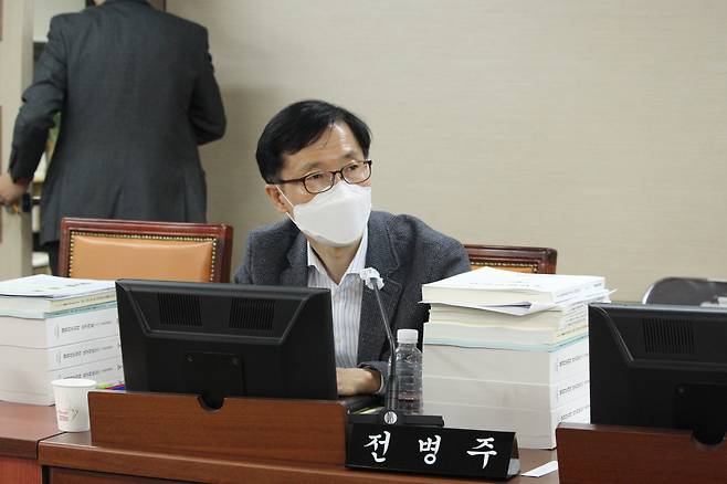 지난 9일 서울시의회 제315회 정례회 제6차 교육위원회-전병주 의원