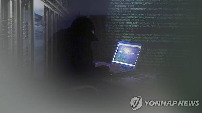 "내년에 국가 지원받는 해킹 조직 공격 빈번해질 것"(CG) ※ 기사와 직접 관계가 없는 자료사진입니다.[연합뉴스TV 제공]