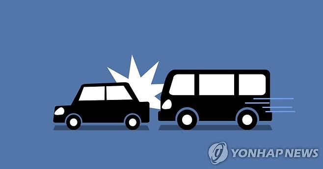 RV - 승용차 추돌사고 (PG) [권도윤 제작] 일러스트