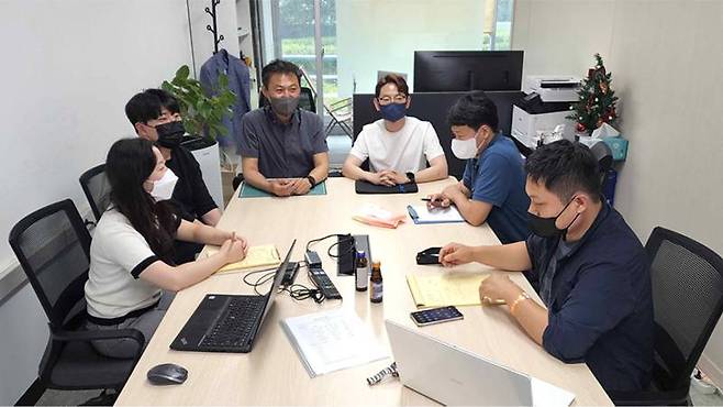 로드피아와 인포지아가 AI 인력양성 교육을 진행 중이다. 제공=인포지아
