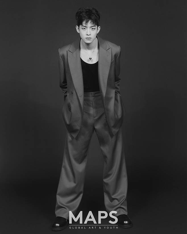 정수빈 화보 사진. MAPS 제공.