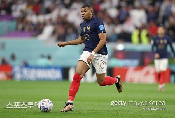 프랑스 킬리안 음바페 / 사진=Gettyimages 제공
