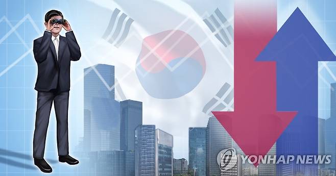 한국경제 전망 (PG) [장현경 제작] 일러스트