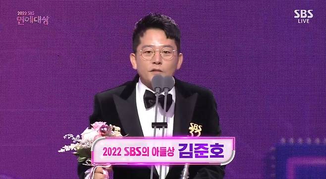 ▲ 김준호. 출처| '2022 SBS 연예대상' 방송 캡처