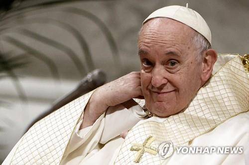프란치스코 교황 [REUTERS=연합뉴스 자료사진. 재판매 및 DB 금지]