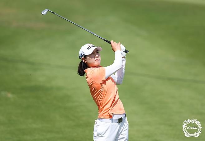 이정민의 3라운드 경기 모습 [KLPGA 제공. 재판매 및 DB 금지]