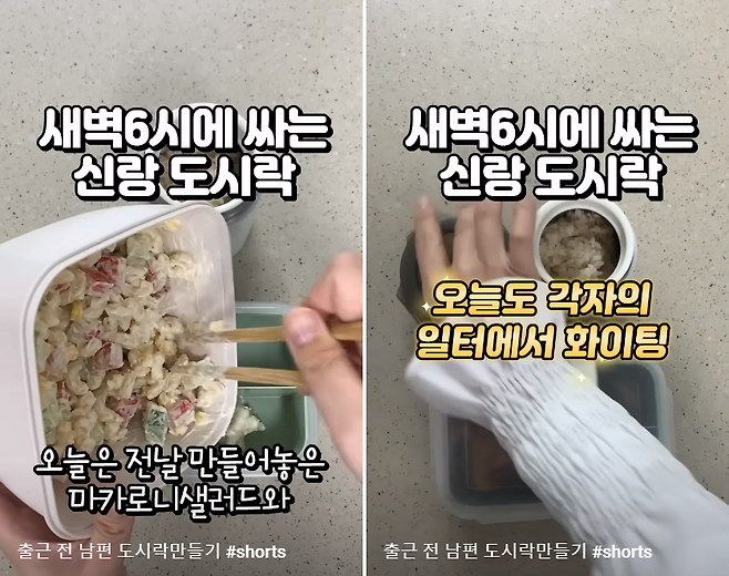 ‘새벽6시 도시락싸는 주부’ 유튜브 캡처