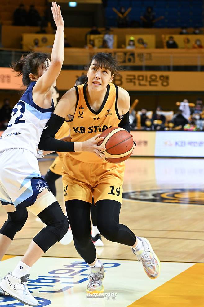 청주 KB 박지수. WKBL 제공