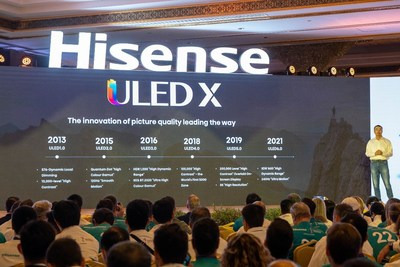 The Path of ULED Development (PRNewsfoto/Hisense)