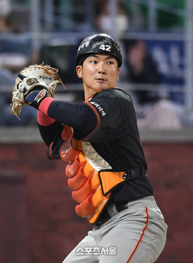 한화 박상언. 12일 인천 SSG랜더스필드에서 열린 2022 KBO리그 SSG와의 경기. 2022. 6. 12.&nbsp;박진업기자 upandup@sportsseoul.com