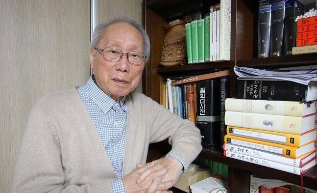 천병희 단국대 명예교수 ⓒ 연합뉴스