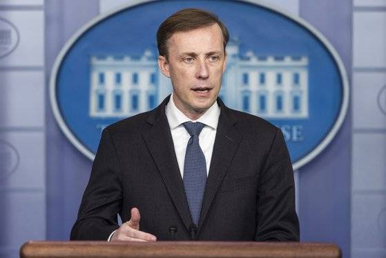 제이크 설리번 미 국가안보 보좌관은 지난 16일 성명을 통해 일본의 방위문서 개정에 대해 "자유롭고 개방된 인도·태평양을 강화하고 방어하기 위한 대담하고 역사적인 조치"라고 평가했다. EPA=연합뉴스