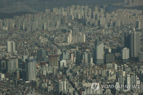 서울 아파트 전경. 연합뉴스