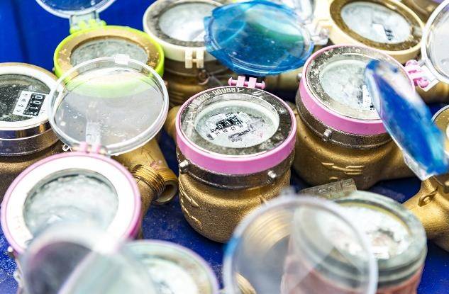 동파된 수도계량기 [연합뉴스 자료사진]