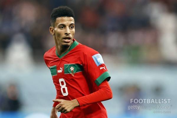 아제딘 우나히(모로코). 게티이미지코리아