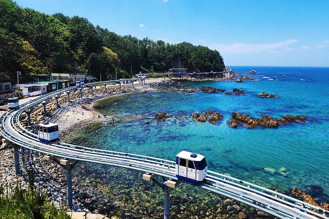 ◇ 울진 하트해변 전경. 사진제공=한국관광공사