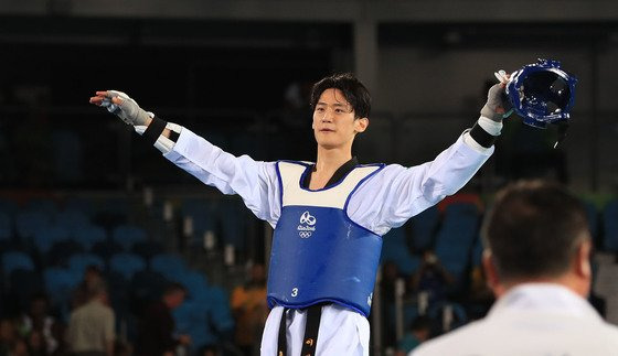 박태준의 고교 선배 이대훈. 한국 태권도의 레전드다. 중앙포토