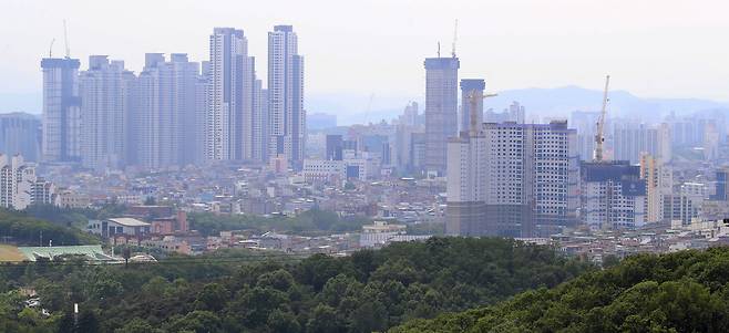 대구 도심 아파트 전경. /뉴스1