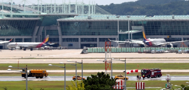 인천국제공항 활주로. 뉴시스