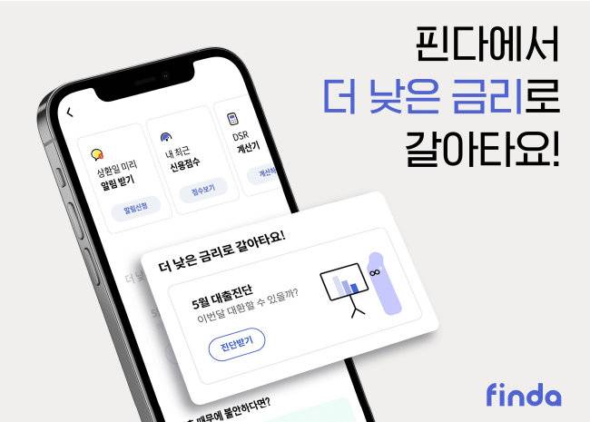 대출 비교 플랫폼 ‘핀다’는 출범 7년, 서비스 시작 3년 만에 굴지의 빅테크와 어깨를 나란히 하는 수준으로 성장했다. [핀다]