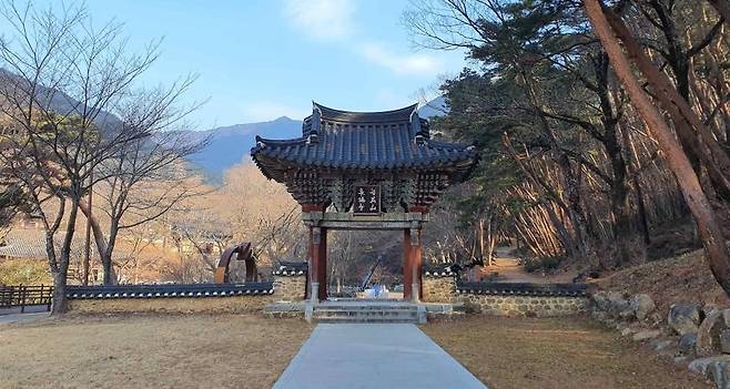 구례 천은사 일주문 [문화재청 제공. 재판매 및 DB 금지]