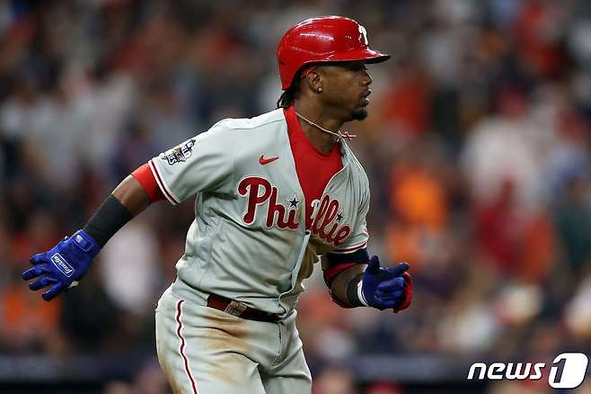 마이애미 말린스로 이적한 진 세구라. ⓒ AFP=뉴스1