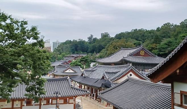 서울 강남구 봉은사 전경. 연합뉴스