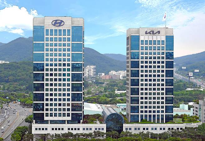 [서울=뉴시스] 현대자동차 양재동 사옥 *재판매 및 DB 금지