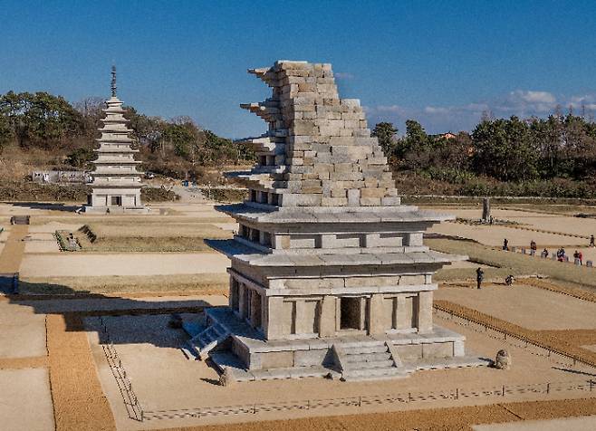 미륵사지. 익산시 제공