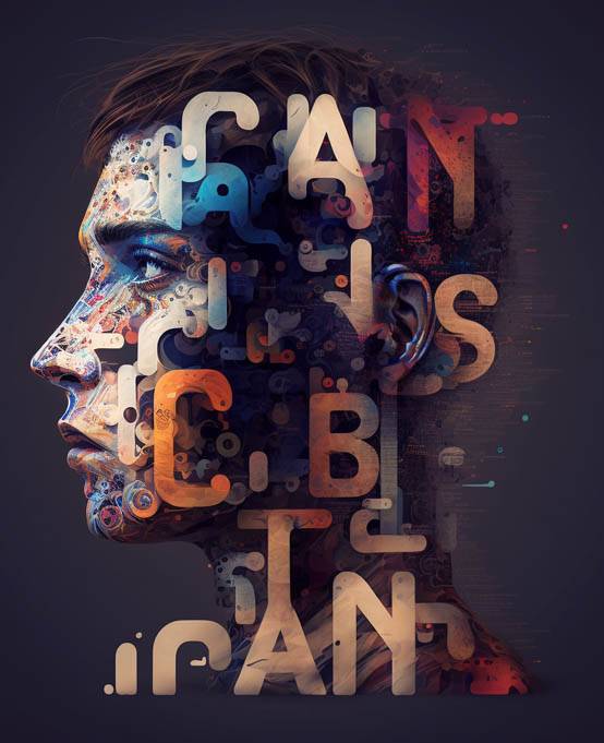 이미지를 만들어주는 AI인 ‘미드저니’에게 인간과 인공지능의 상호작용을 표현하는 삽화를 그려달라고 한 결과물 / 미드저니