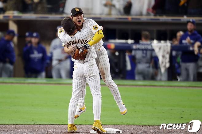 샌디에이고 파드리스가 창단 첫 월드시리즈 우승을 이룰까. ⓒ AFP=뉴스1