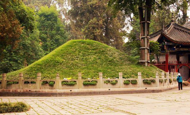 몐현 무후묘 제갈량 무덤. ⓒ최종명