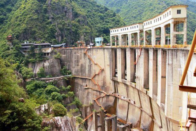 한중 포하의 석문잔도 댐. ⓒ최종명