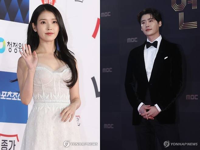 (왼쪽부터) 아이유와 이종석 [연합뉴스 자료사진]